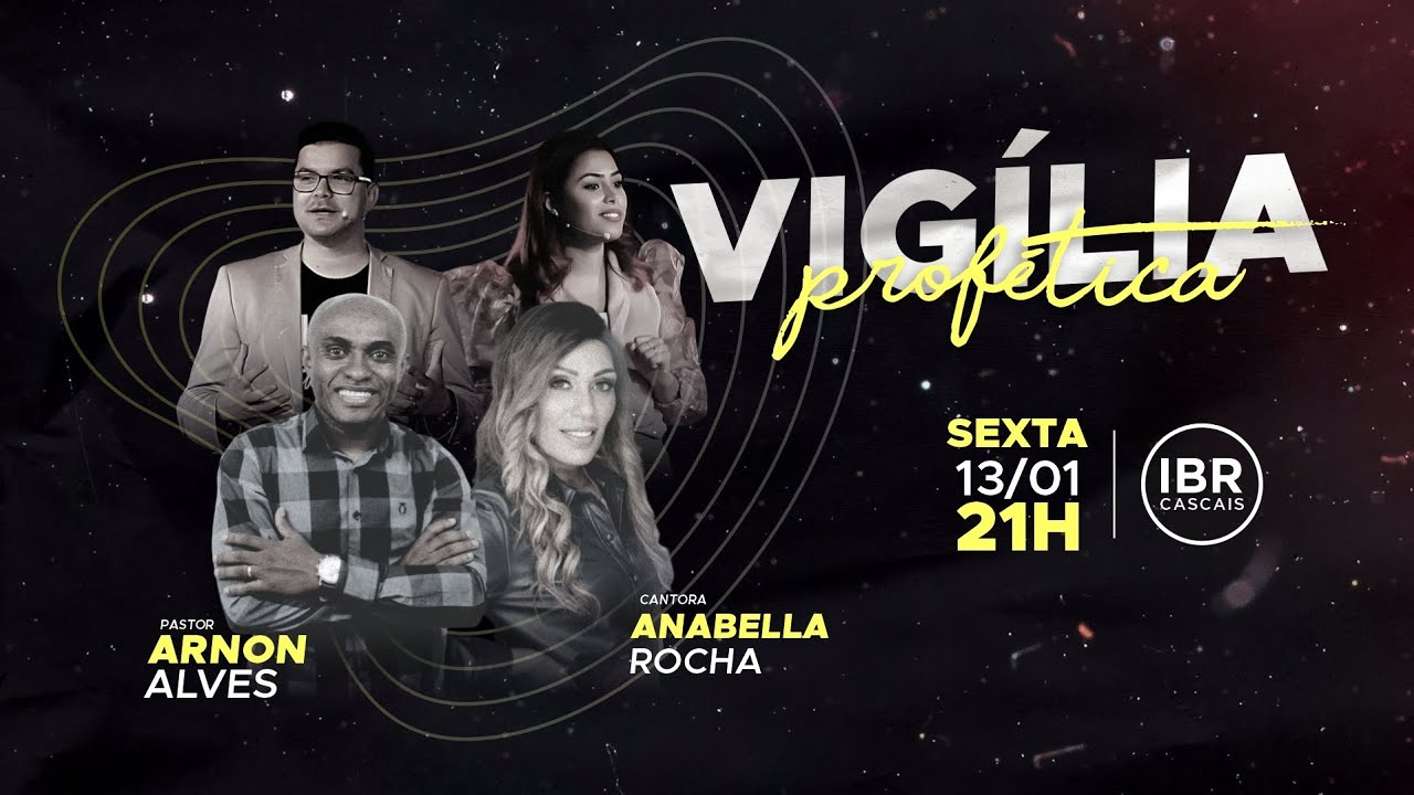vigília Profetica | Pr Arnon Alves | Pra Anabella Rocha | 13.01