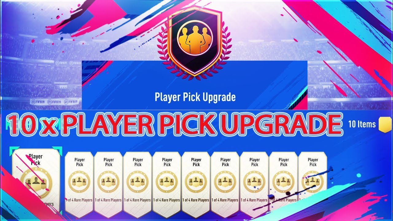 10 x PLAYER PICK UPGRADE TESTING! FIFA 19