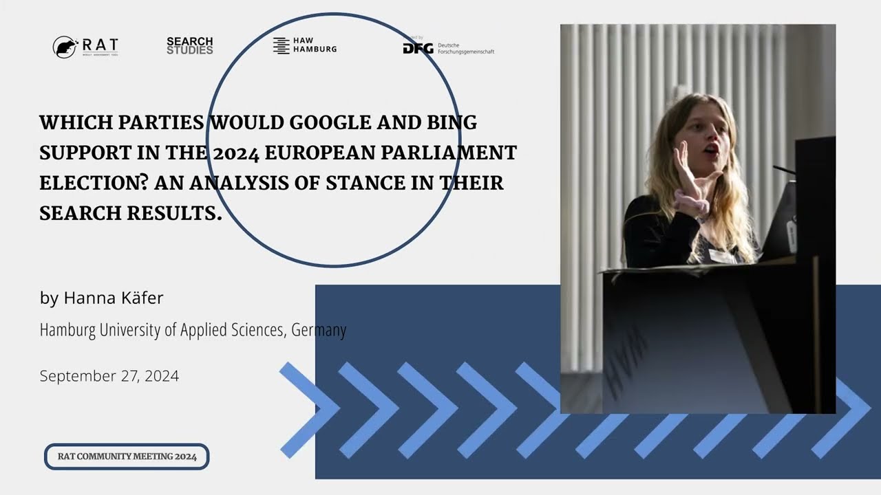 How would Google and Bing vote? @ RAT Community Meeting 2024
