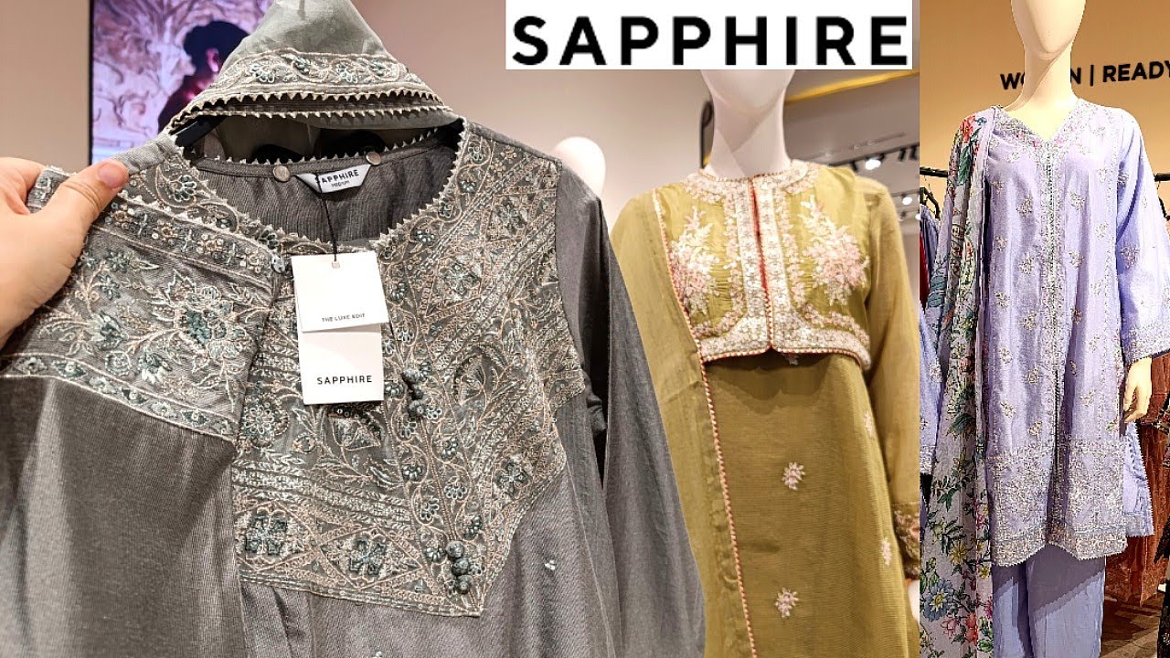 Sapphire New Pret Collection 2025🔥Sapphire Winter Collection🔥 Sapphire