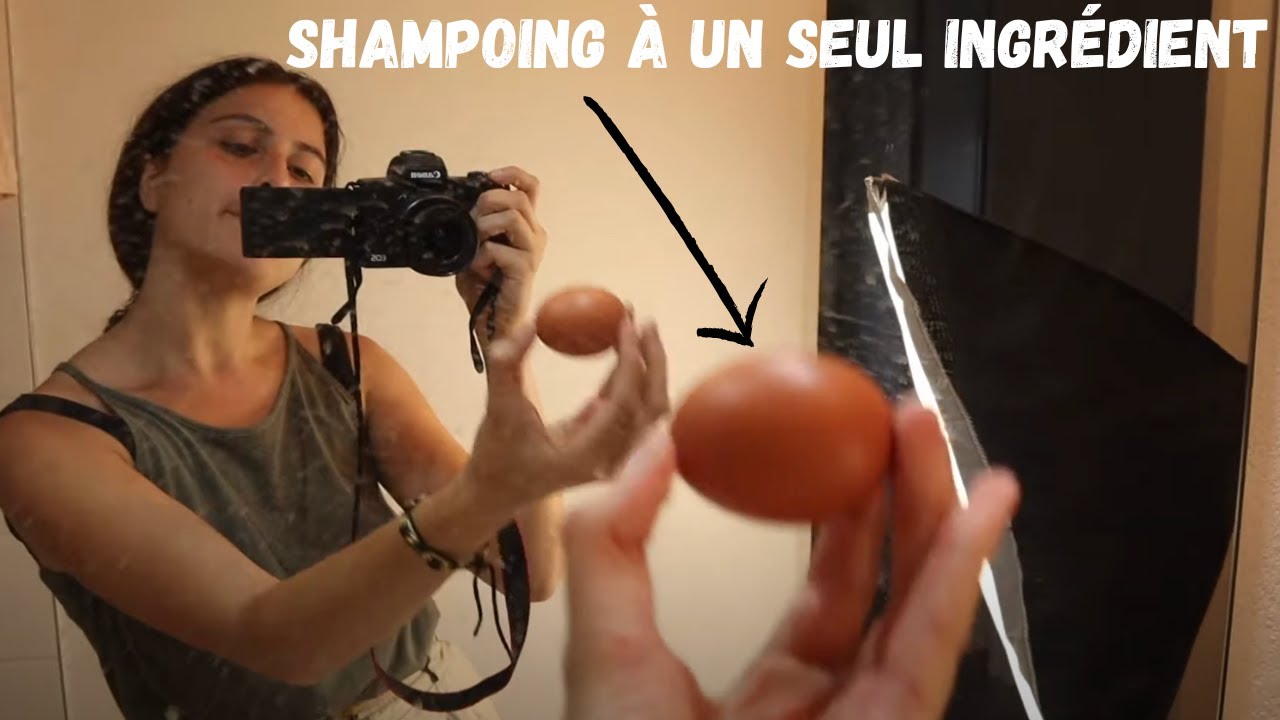 Le shampoing aux OEUFS (100% naturel)