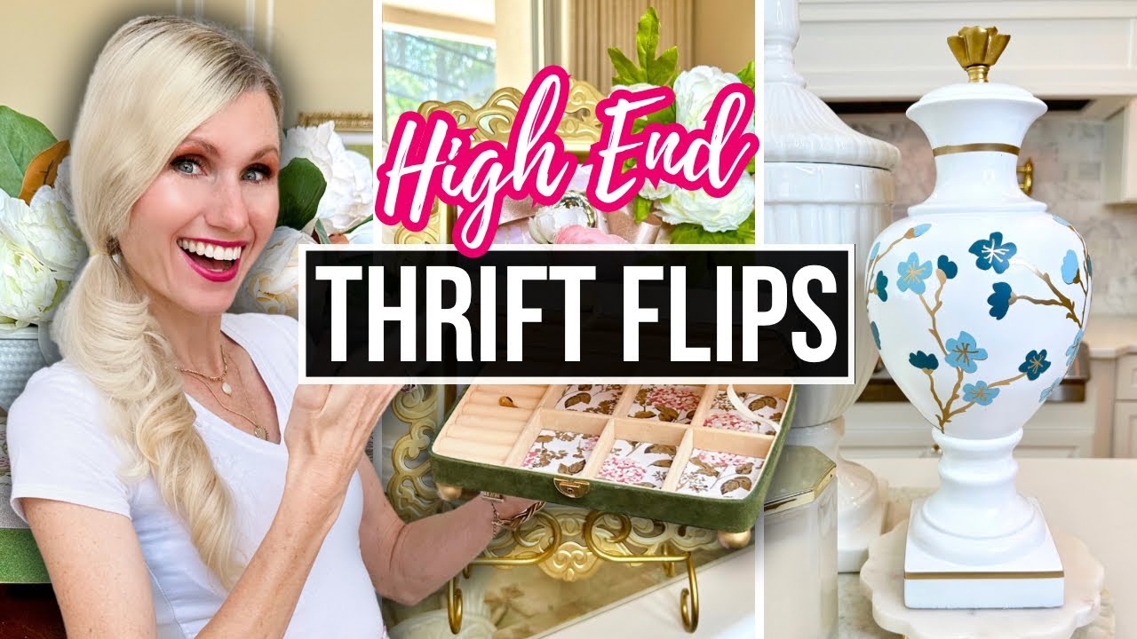 *MYSTERY THRIFT FLIP CHALLENGE* CAN I FLIP THRIFTED DUDS Into HIGH END DECOR?