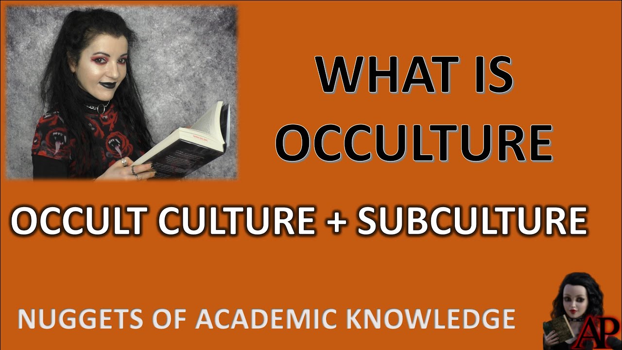 What is OCCULTURE? Occult culture and subculture