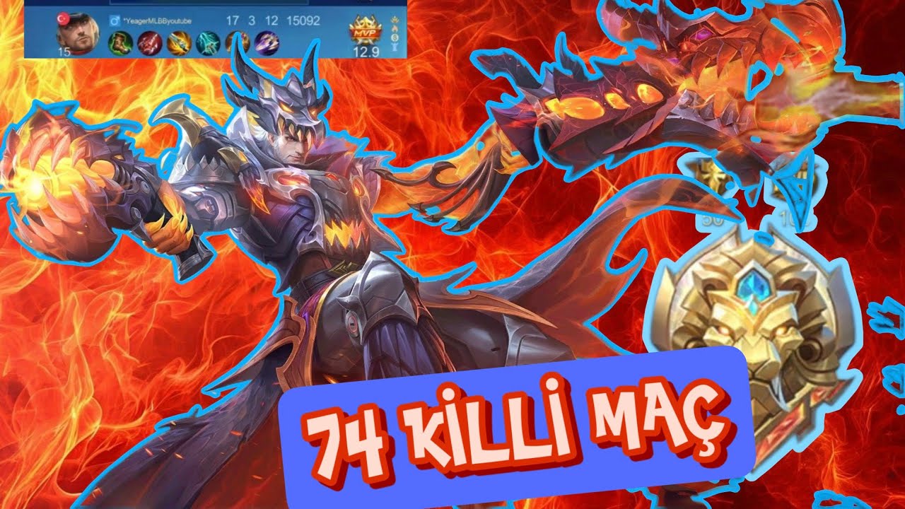 ⚠️⚠️74 KİLLİK TERSİNE DÖNEN MAÇ⚠️⚠️@mobilelegendstr 