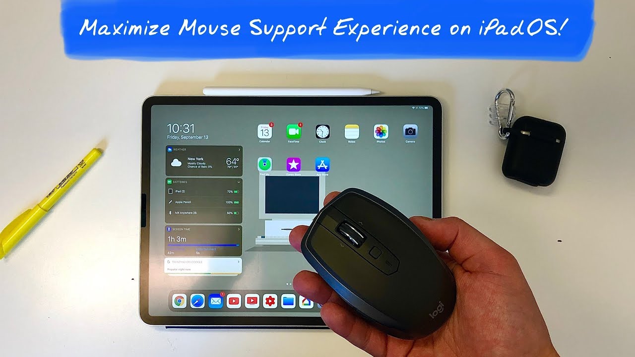 How to Maximize Mouse Support with iPadOS!
