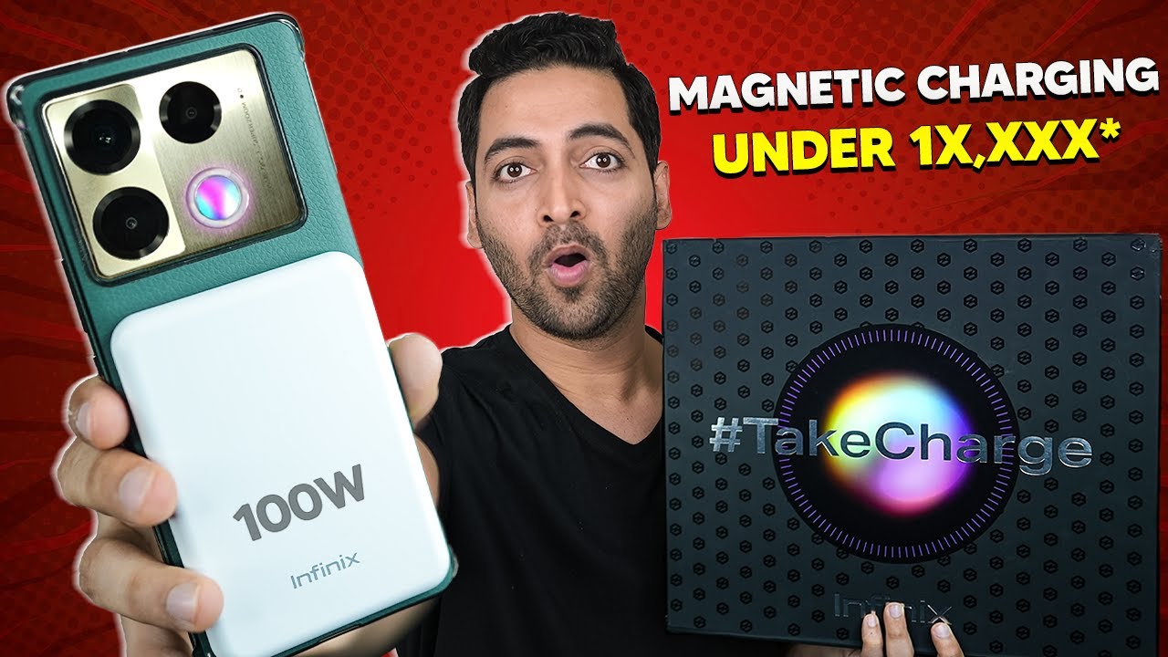 World's First Android Phone With Magnetic Charging ft Infinix Note 40 Pro 5G !