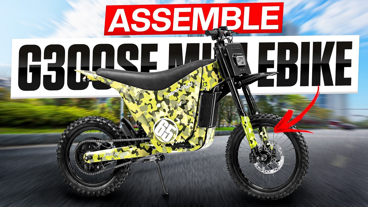 Happy Run G300 SE Mini Ebike Assembly & First Ride | + Unboxing