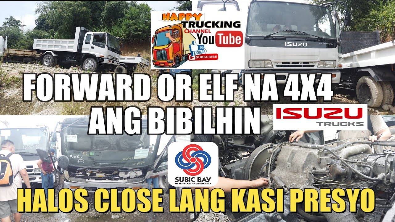 HALOS KAUNTI NALANG DEPERENSYA NG PRESYO NG 4x4 FORWARD AT ELF DUMPTRUCK FRONTDRIVE ALIN KAYA DITO?
