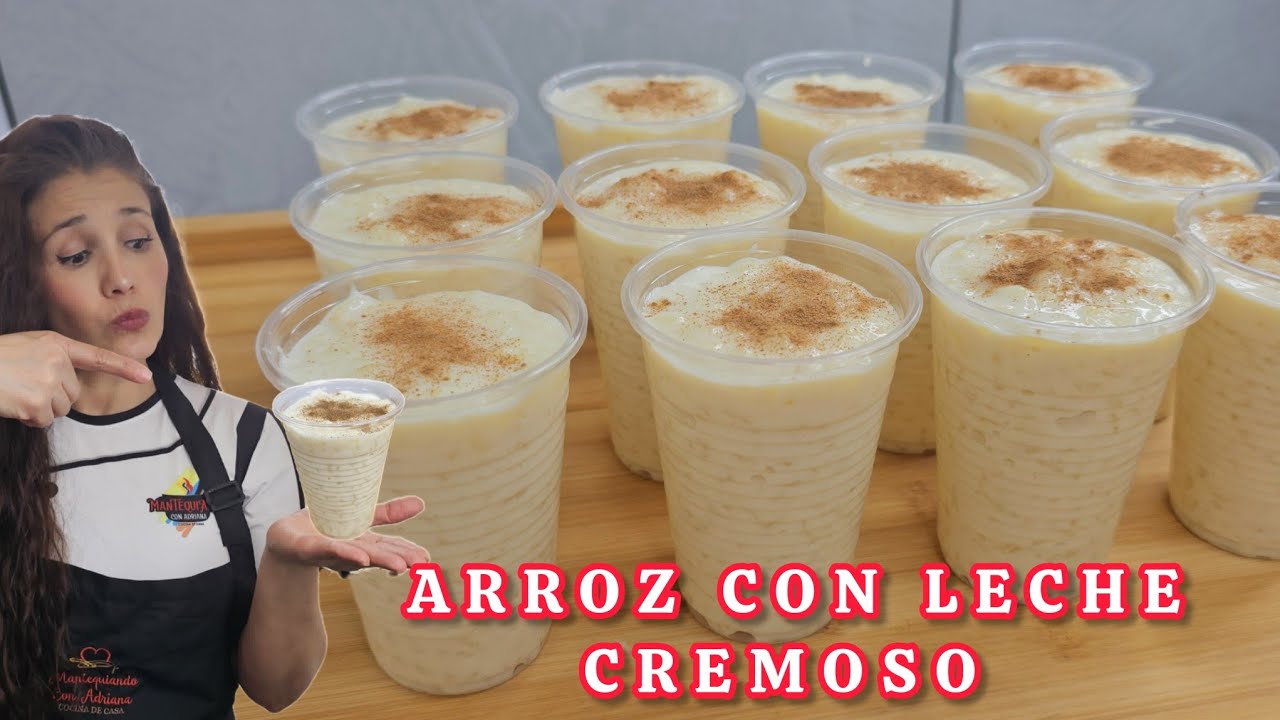 Como preparar ARROZ CON LECHE CREMOSO es rentable para vender?