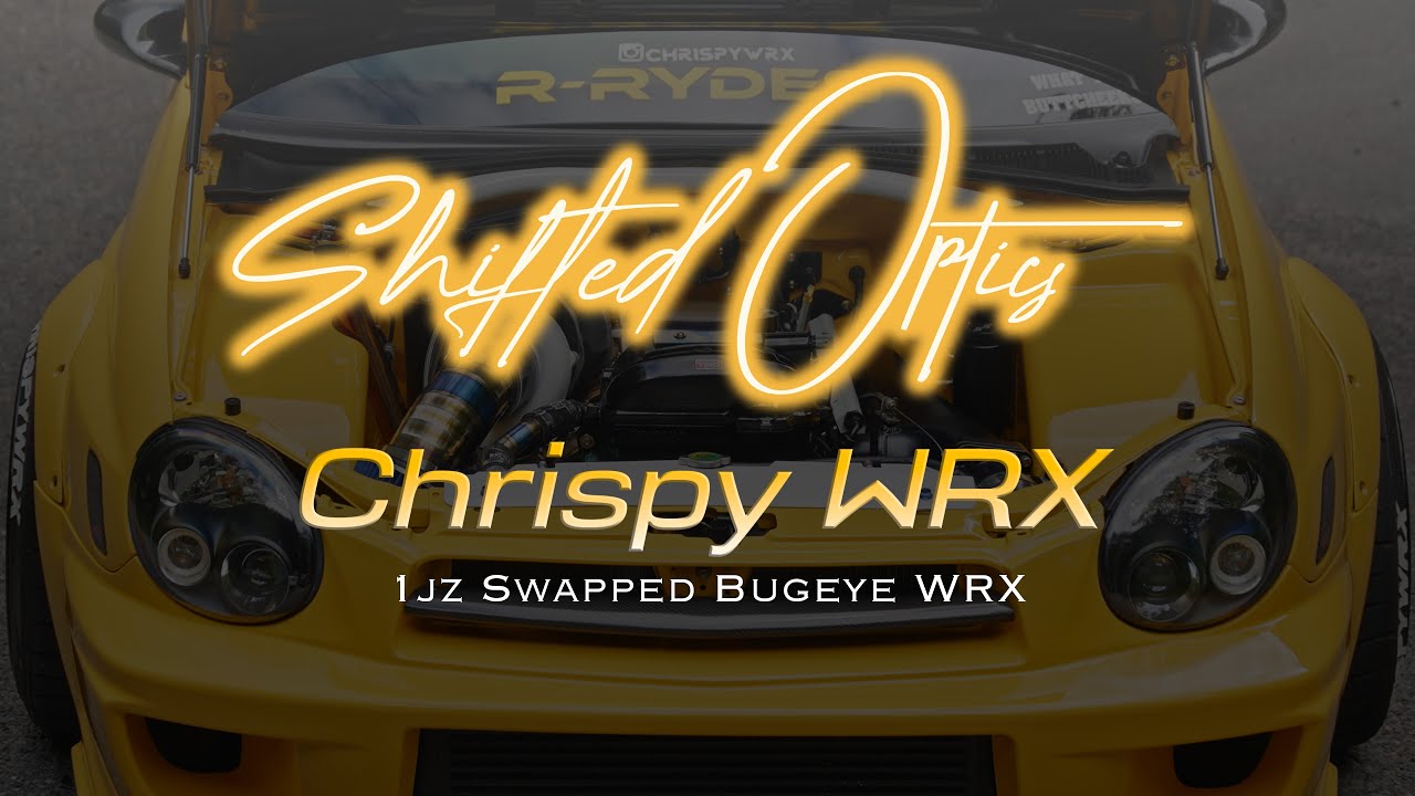 1JZ Swapped Subaru WRX | Chrispy WRX Build Reveal [Shifted Optics 4K]