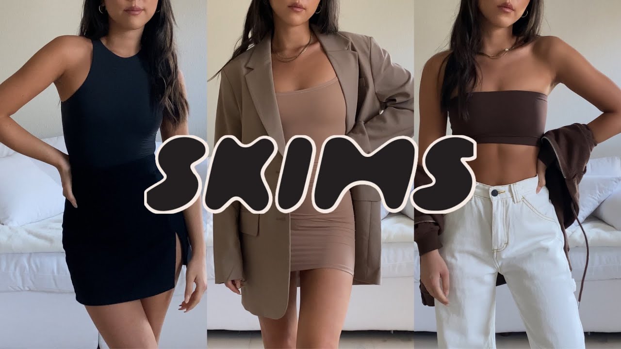SKIMS TRY ON HAUL + STYLING | must have basics!