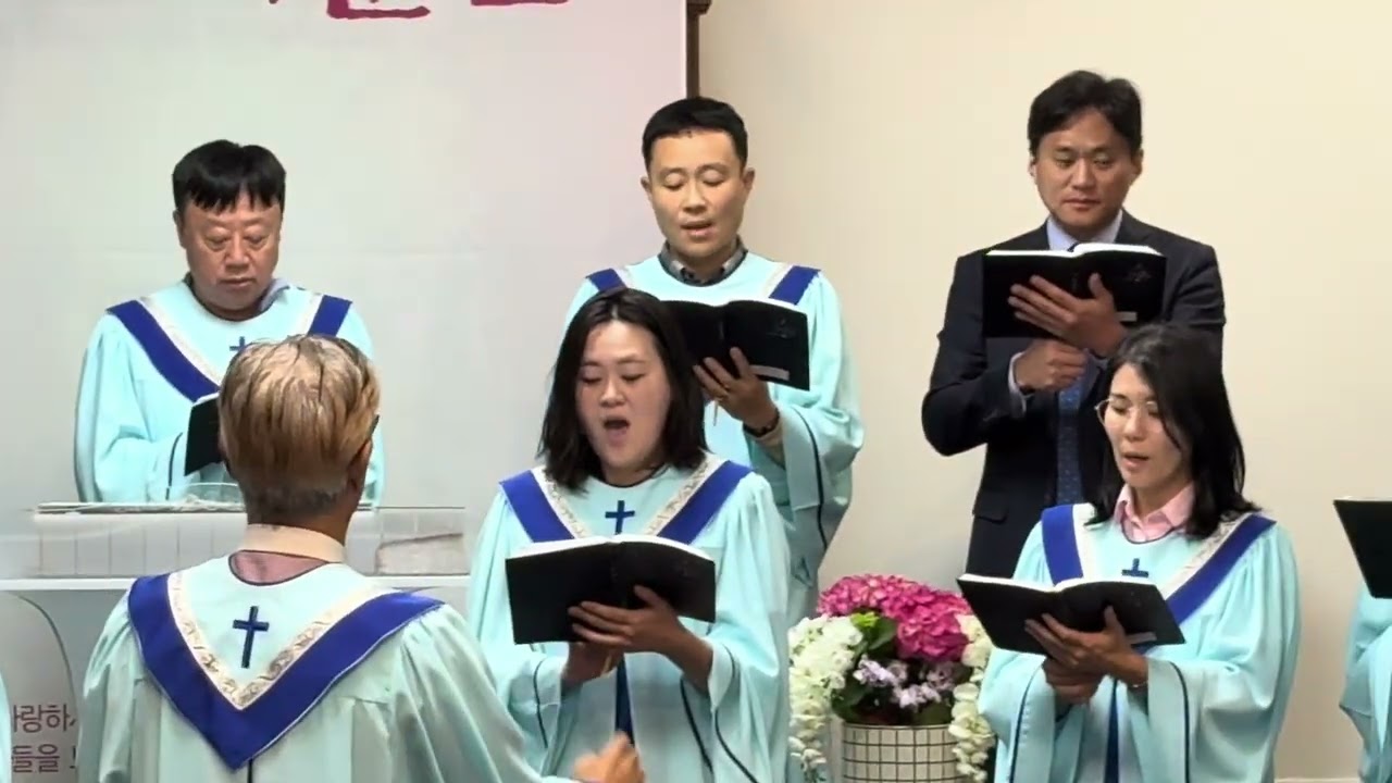 얼바인 월드비전교회 주일예배 성가대_십자가 그늘 아래_03/08/2026