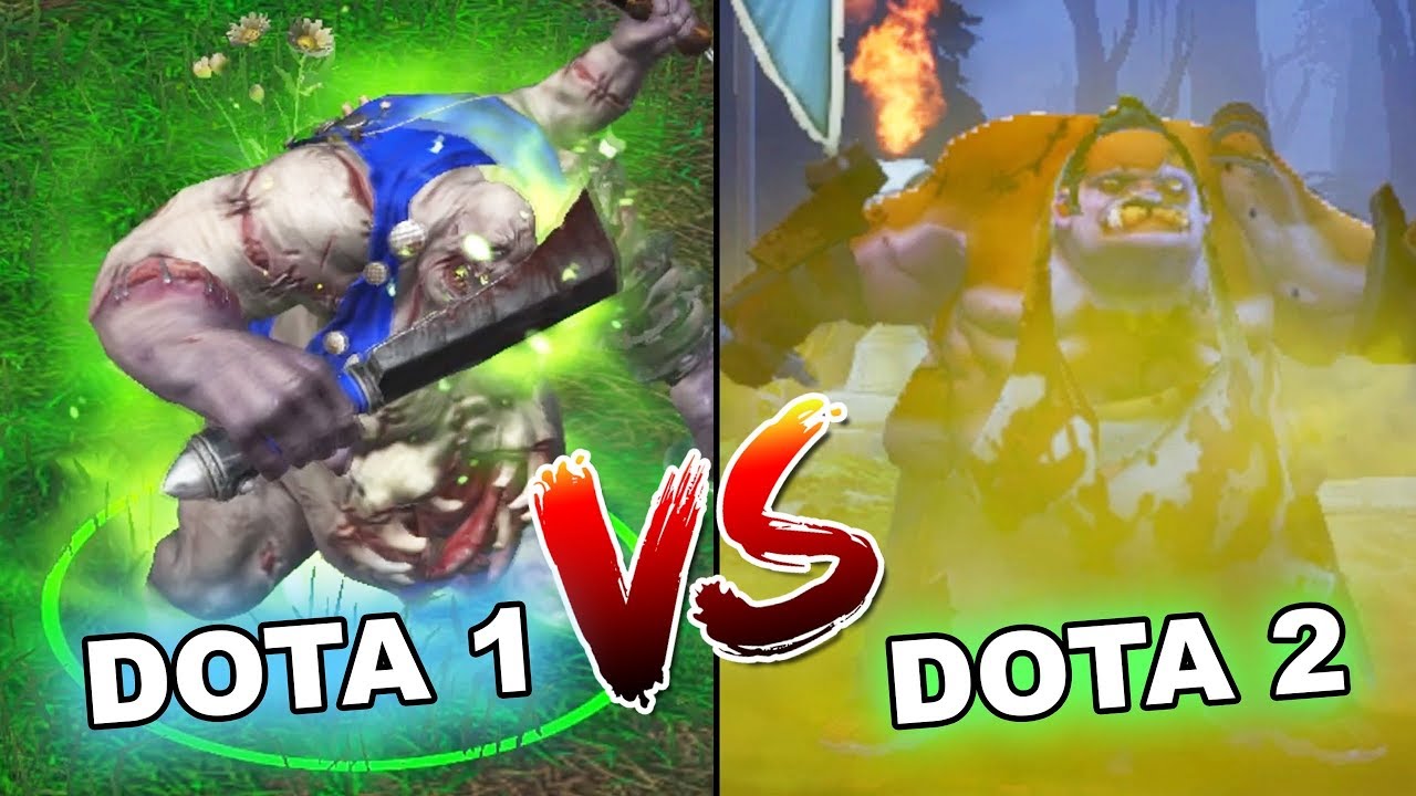 Dota 2 ПРОТИВ Dota 1 ЭВОЛЮЦИЯ ПОСЛЕ 17 ЛЕТ! (2003 - 2020)