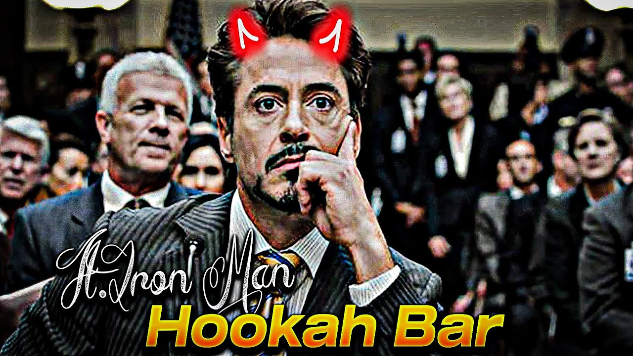 Hookah Bar Ft.Iron Man | Hookah Bar X Iron Man Edits | Hookah Bar Edits Status | IronMan Edit Status