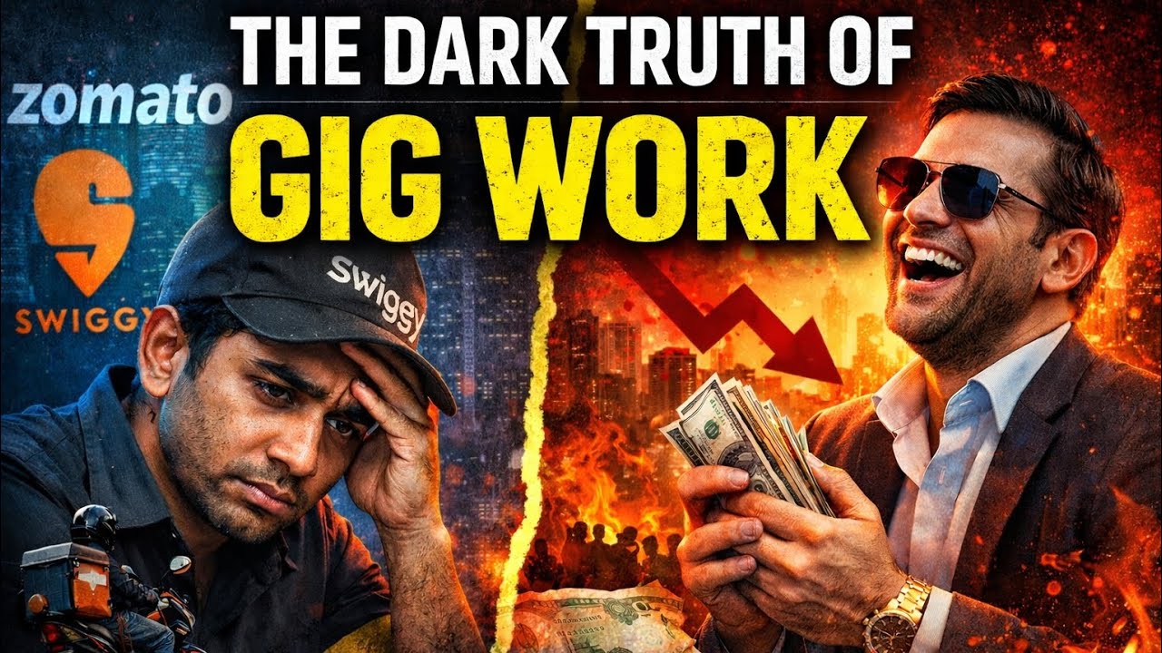 India’s Job Crisis Explained: How Gig Work Is Quietly Ruining the Economy