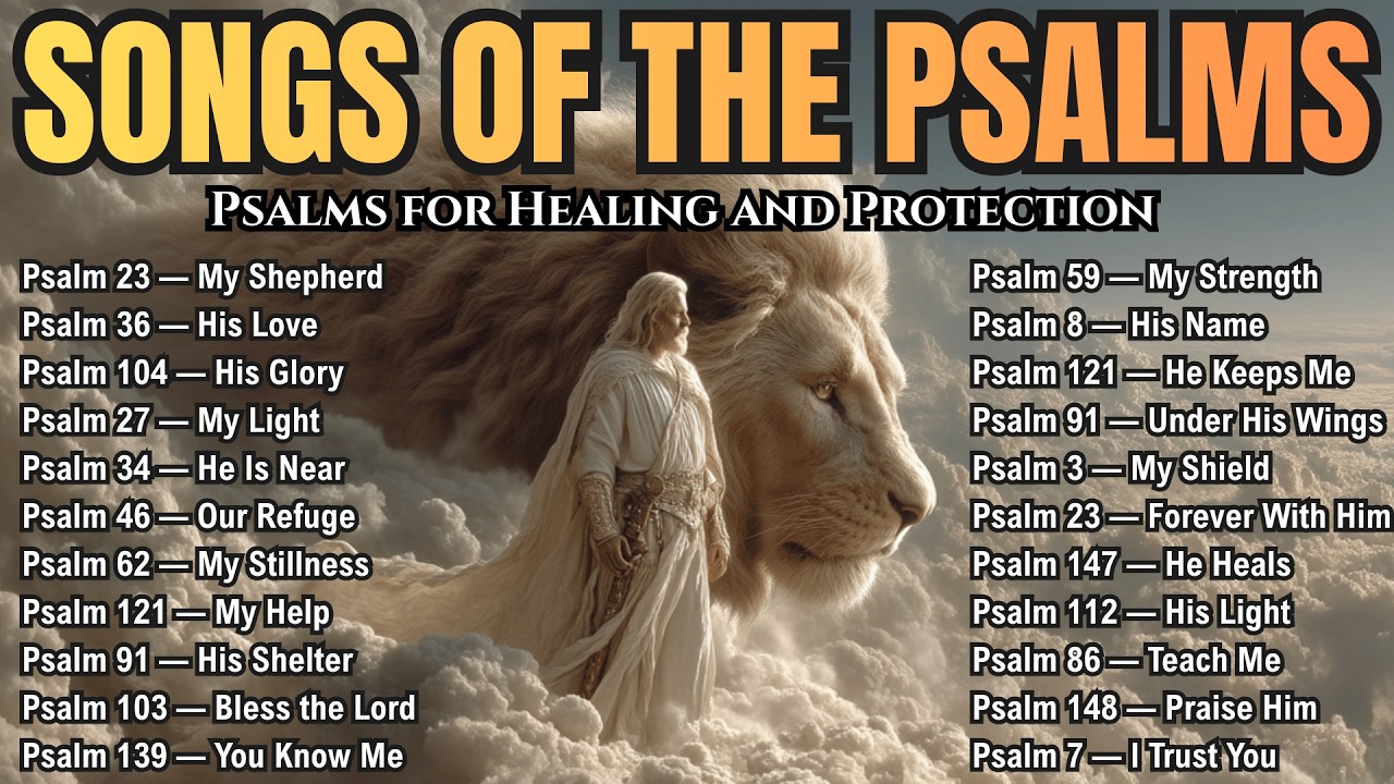 1 Hour of Psalms for Healing and Protection | Peaceful Worship for Rest & Prayer