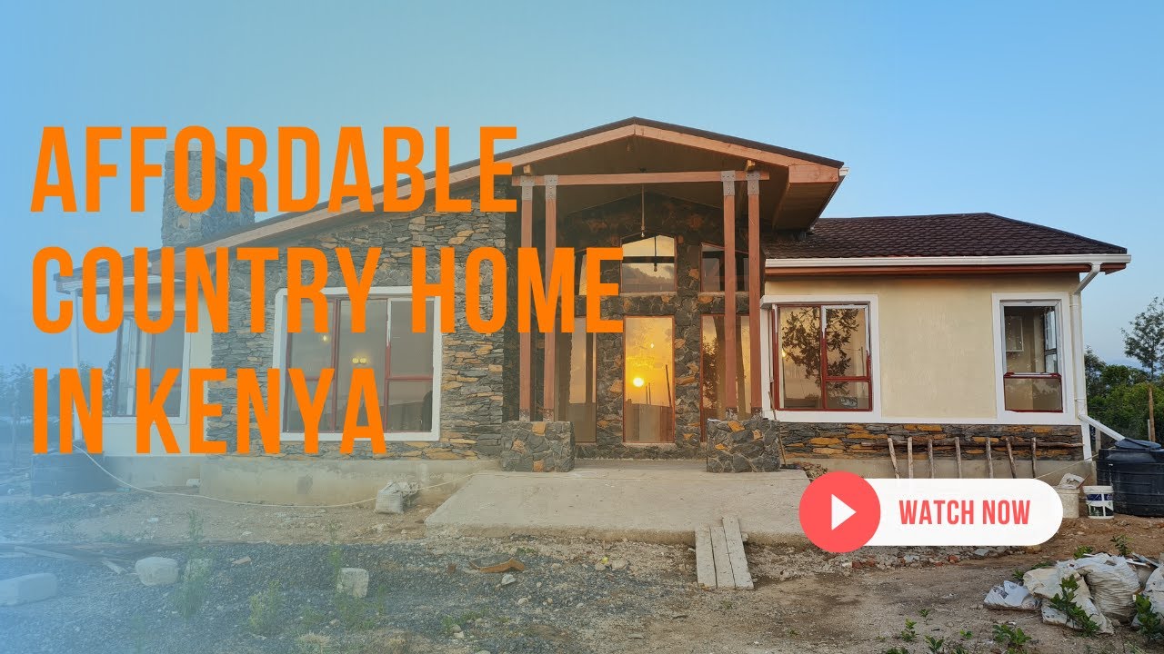 FINALLY COMPLETED | LUXURIOUS GET AWAY HOME IN NANYUKI | KENYA