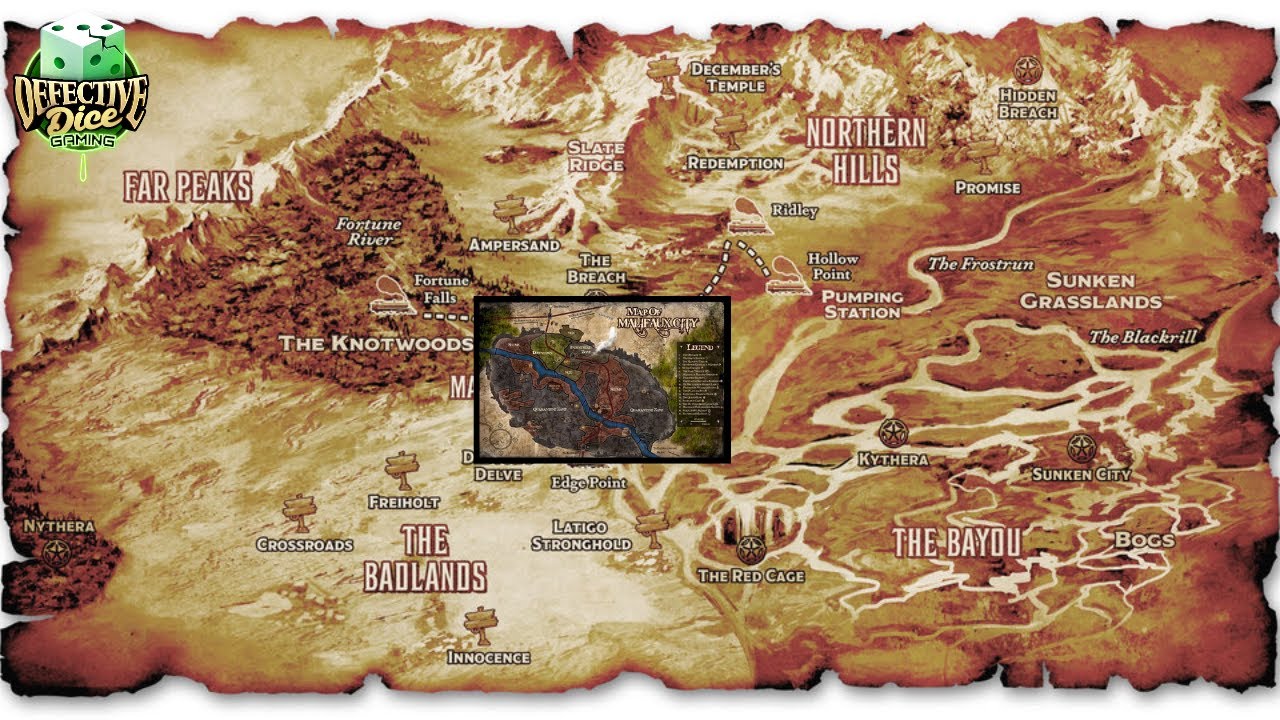 Geography of Malifaux Compliation!
