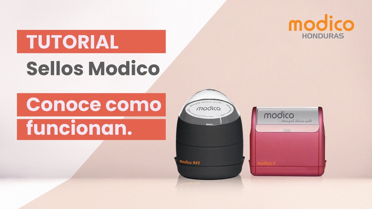 Sellos Modico ¿Cómo funcionan?