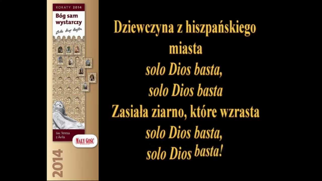 Solo Dios basta - Roraty 2014