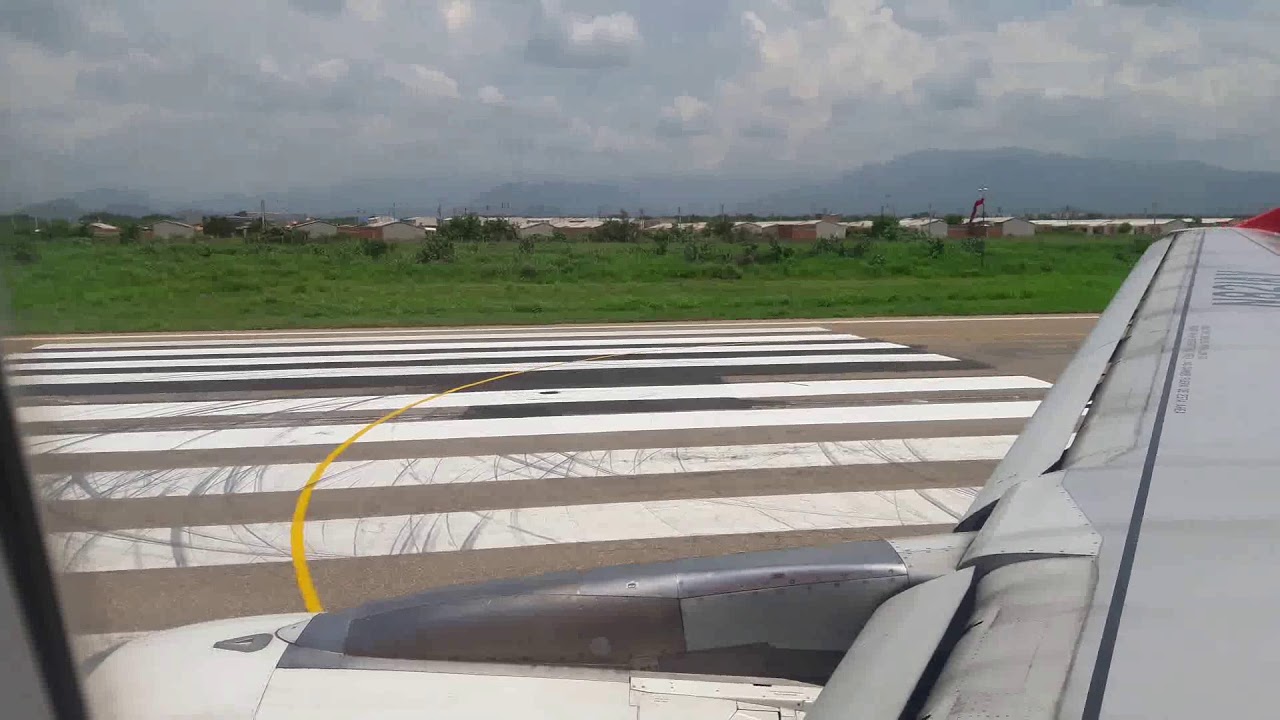 DESPEGUE AVIANCA AIRBUS A320 VALLEDUPAR