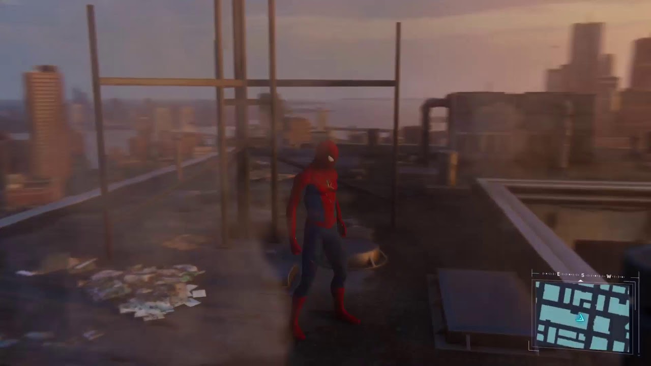 Spider-Man - Takin my first swings.