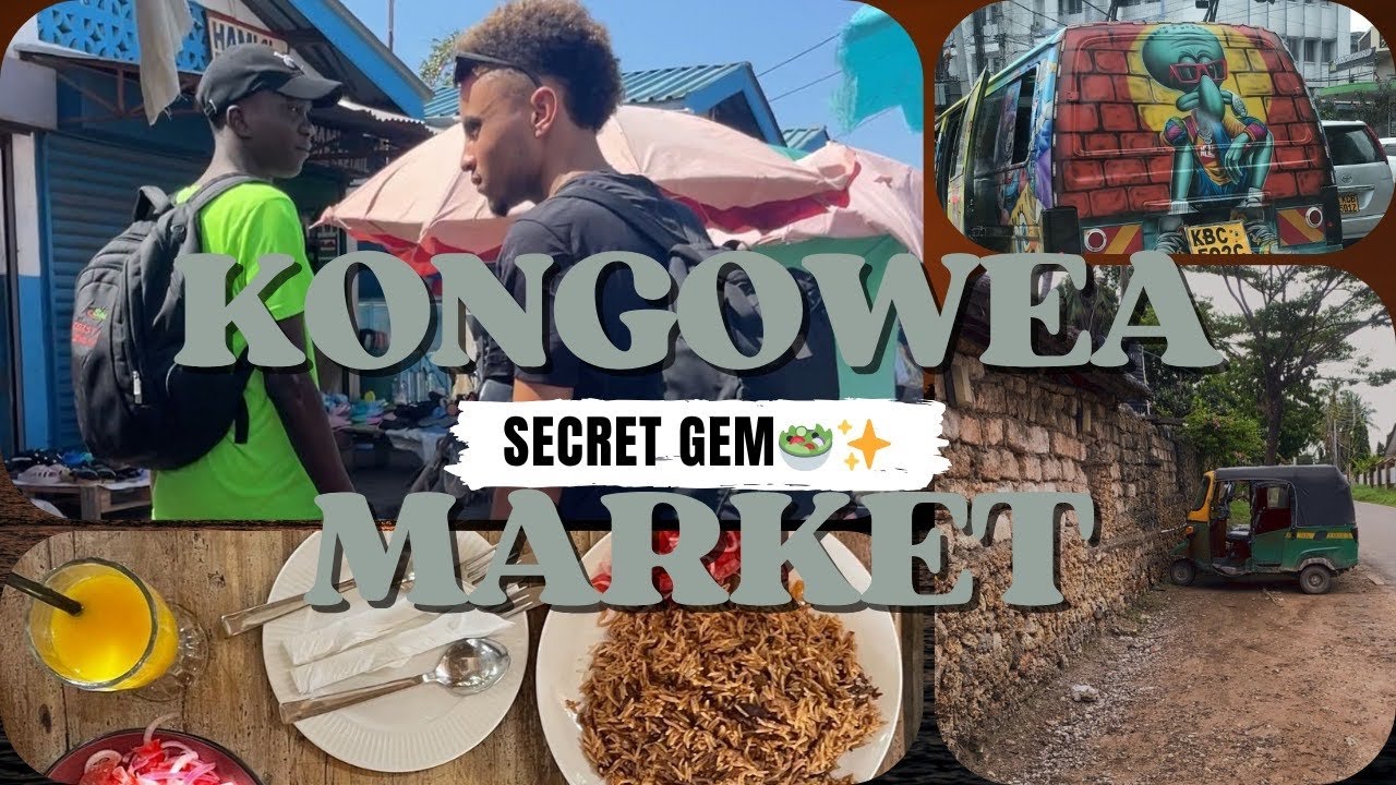 We Found a HUGE Meal in Mombasa for CHEAP! 😱Exploring KONGWEA Market 🇰🇪