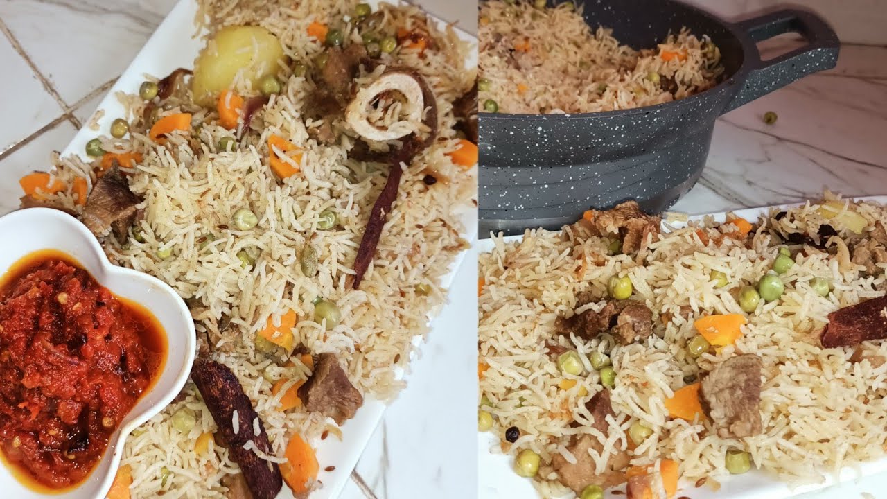 Pilau Ya Mbogamboga Ya kuchambuka amazing Sana|||Yummy Vegs pilau 😋