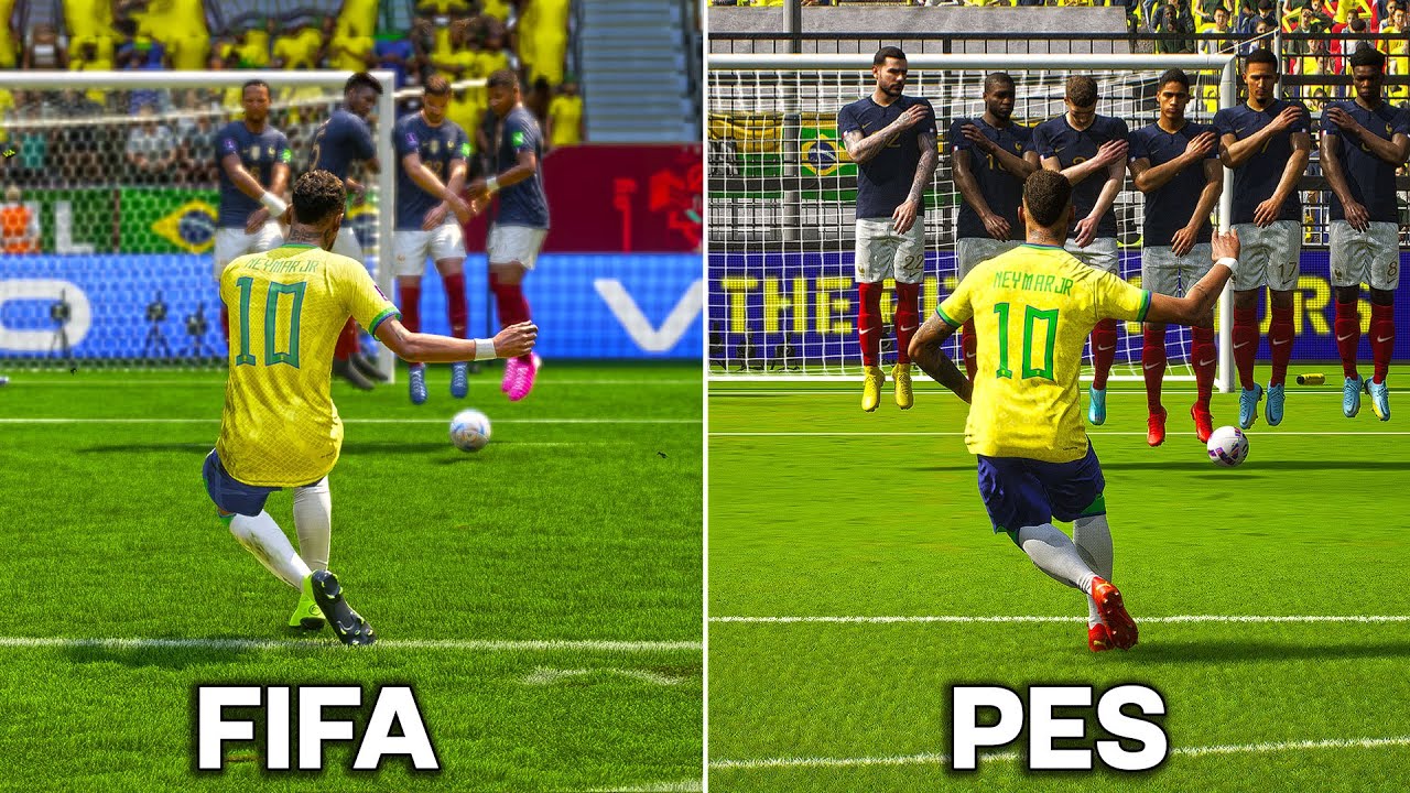 МАЛО ШТРАФНЫХ УДАРОВ • FIFA vs PES (2014-2023)