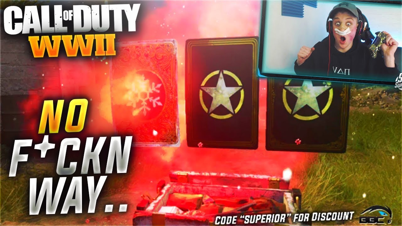 the BEST Supply Drop Luck I've EVER HAD! - COD WW2 