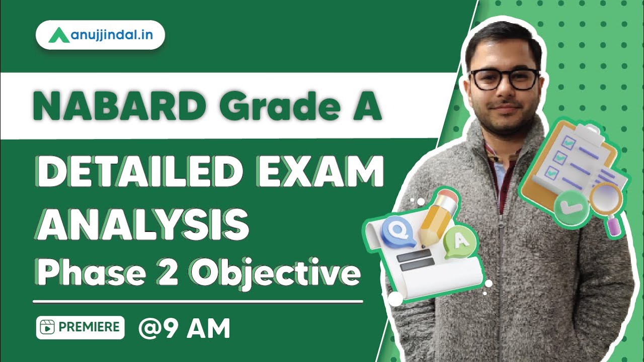 NABARD Grade A 2021 Phase 2 Objective | Detailed Exam Analysis - By Anuj Sir