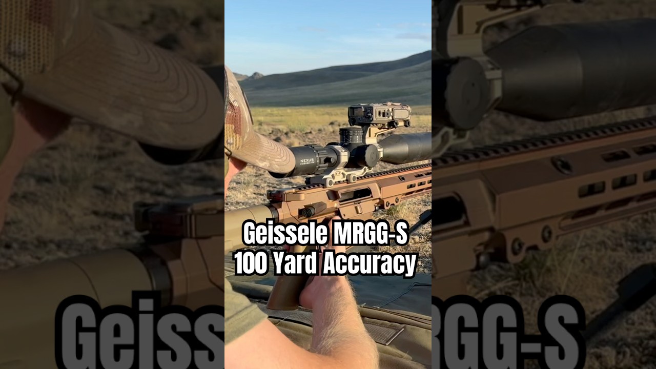 Geissele MRGG-S 100 Yard Accuracy