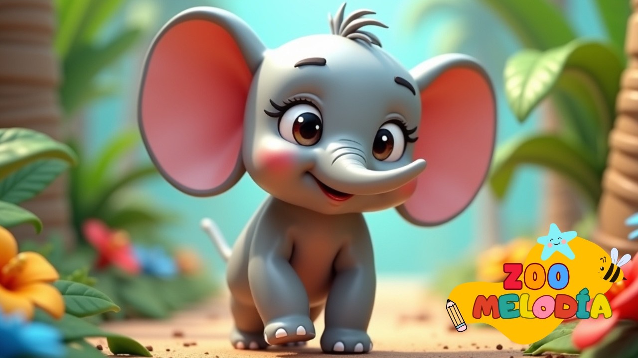 Pum, pum, pum! com Eli, o Elefante | Canções infantis cheias de energía