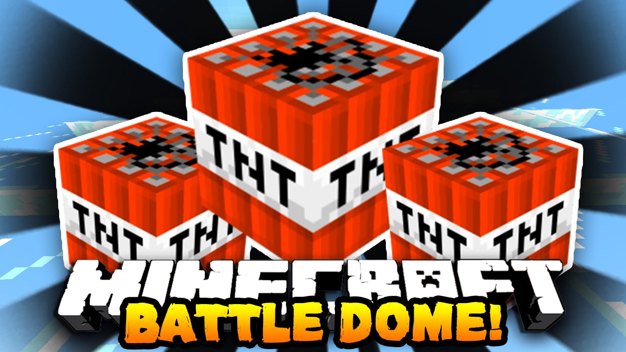 Minecraft PRESTON THE TNT ASSASSIN! (BATTLE DOME) w/PrestonPlayz & Friends!