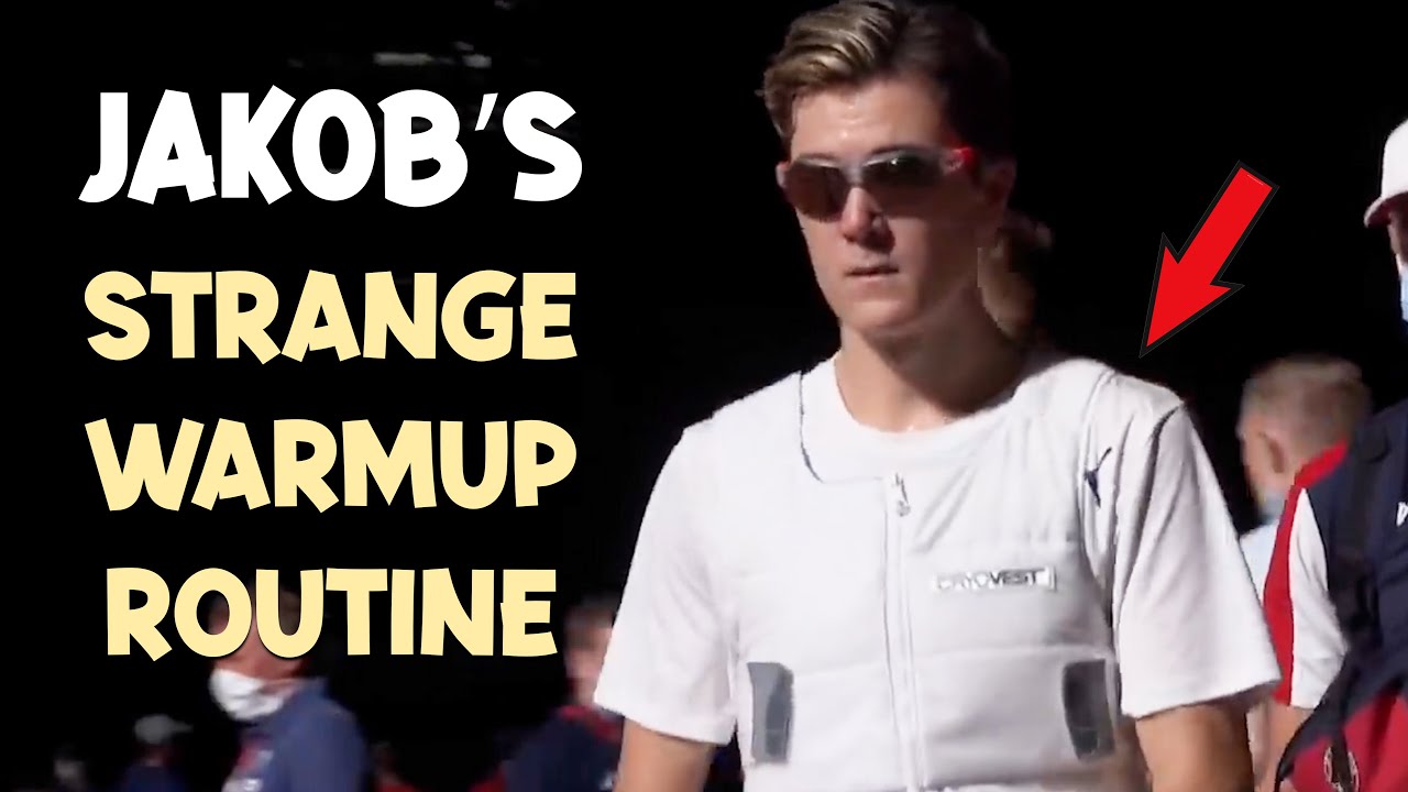 JAKOB INGEBRIGTSEN'S STRANGE WARMUP ROUTINE with Charlie Hunter