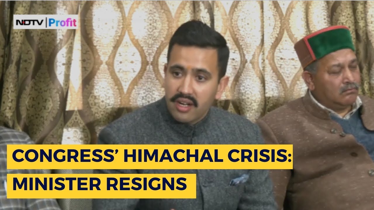 Congress' Himachal Crisis Deepens, Virbhadra Singh's Son Quits As Minister | Himachal Pradesh News