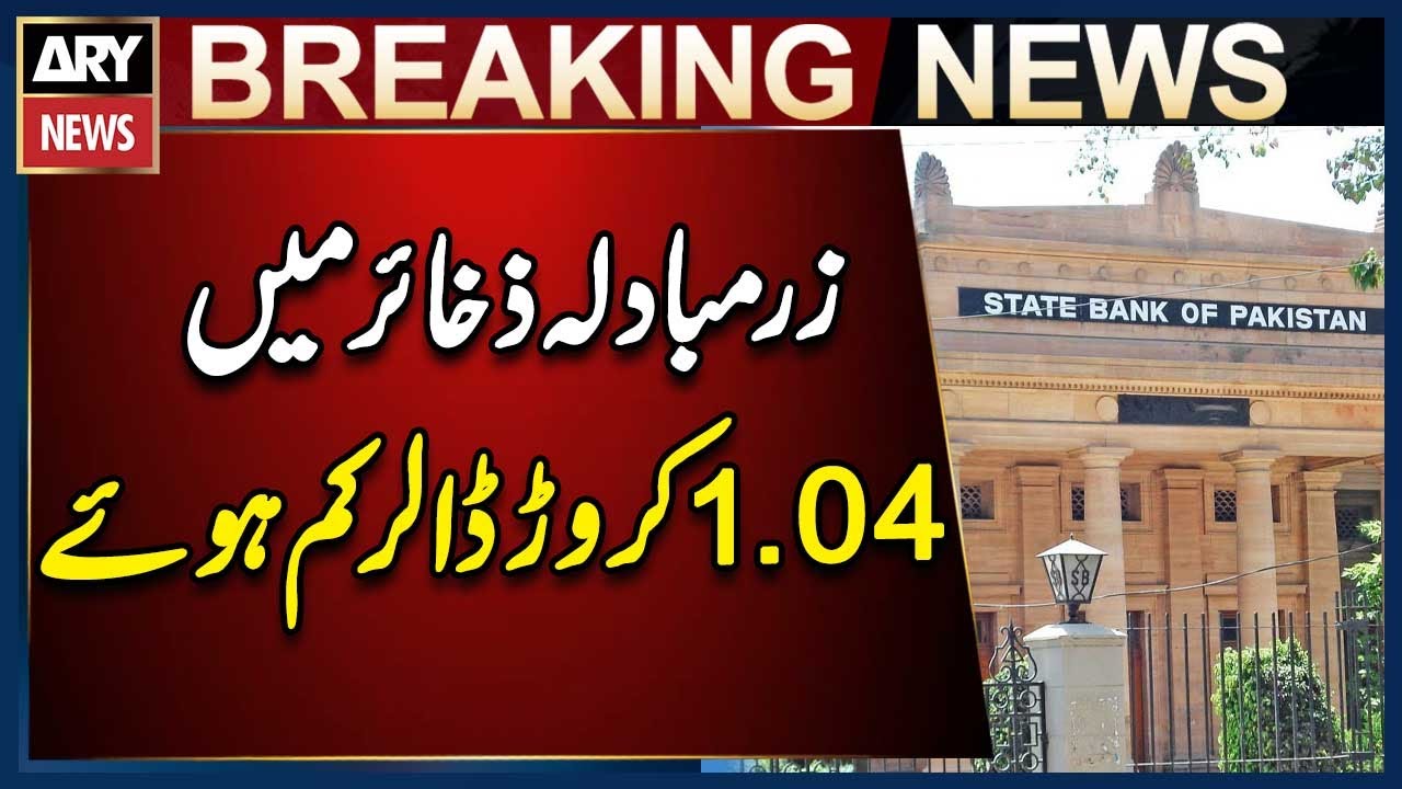 Pakistan Forex Reserves Drop by $10.4 Million