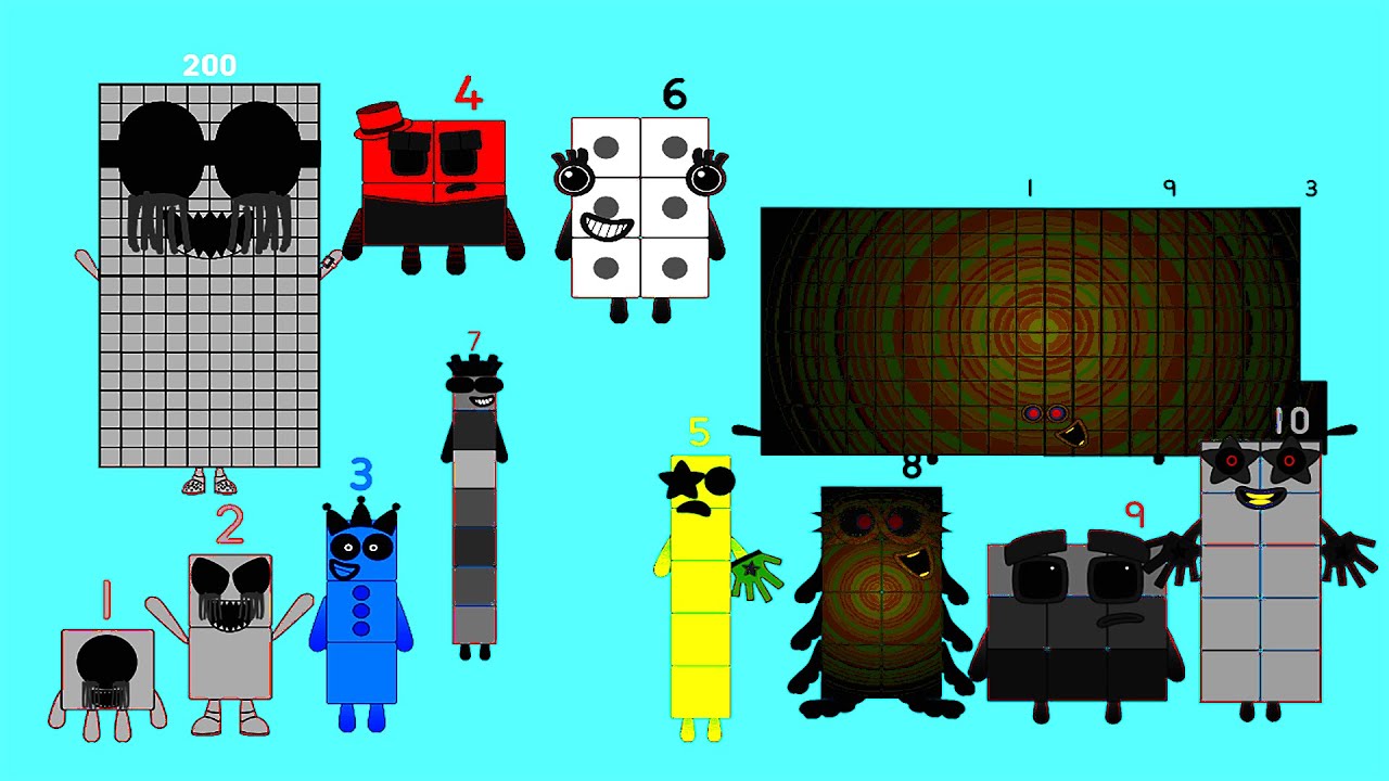 BackWPUncannyblocks Band DPD 200 Phases (1-10) vs Uncannyblocks Double Primely Different (191-200)