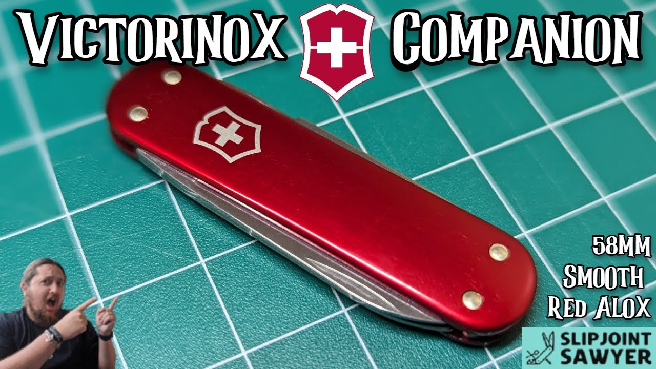 Victorinox Smooth Alox Companion Swiss Army Knife 0.6200.10 - Thank You @ThriftyKaniffy