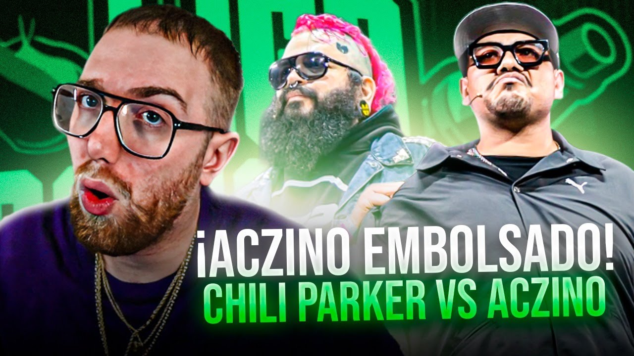 &iexcl;CHILI PARKER SE EMBOLSA A ACZINO! | ACZINO VS CHILI PARKER LIGA BAZOOKA INTERNACIONAL 2025