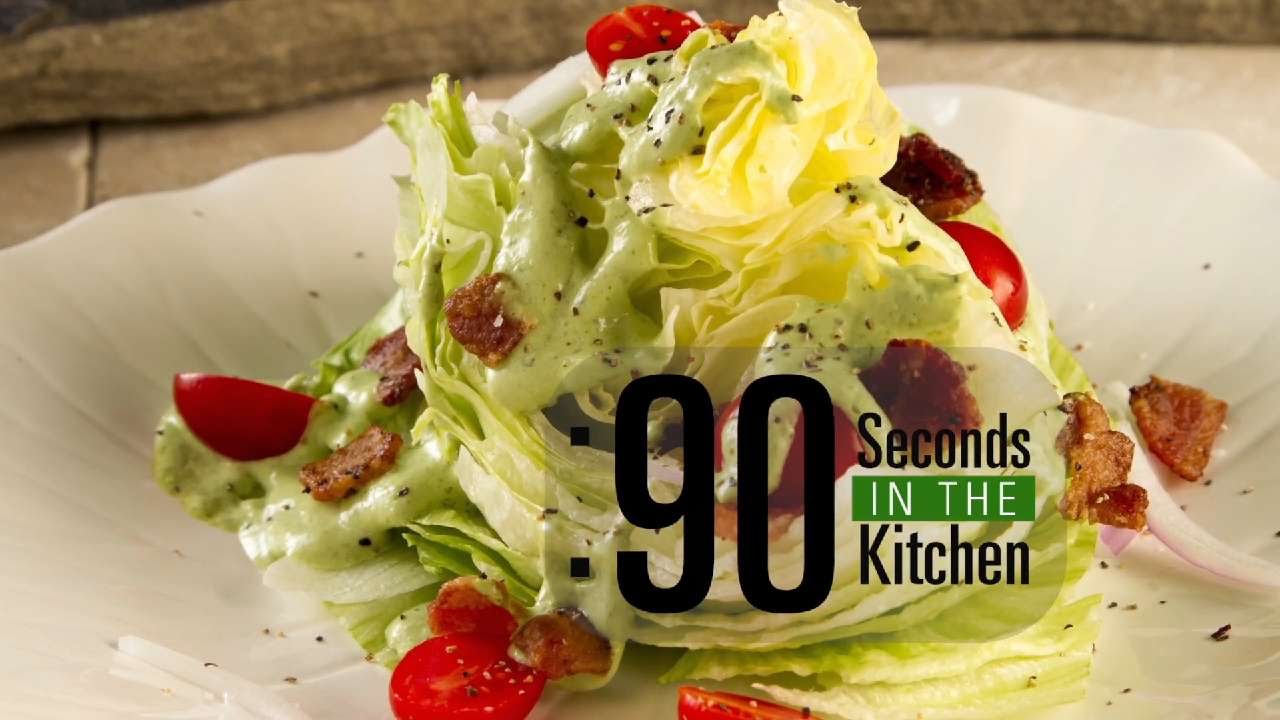 90 Second Steakhouse Wedge Salad