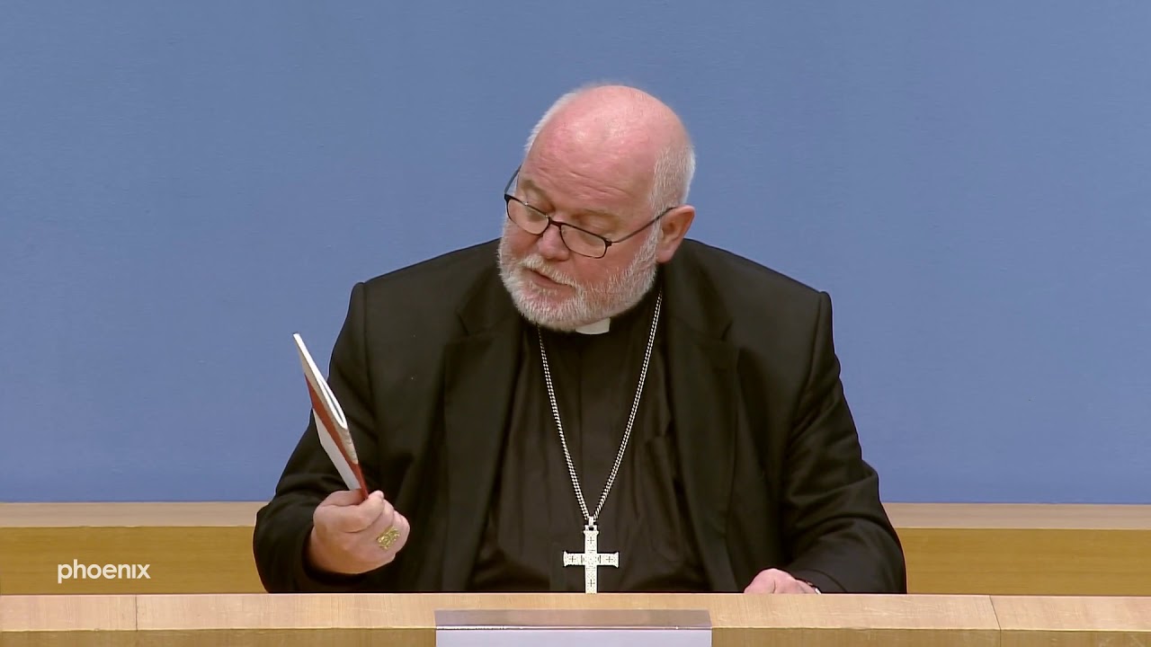 Pressekonferenz mit Kardinal Marx (ganze Länge) am 16.10.19