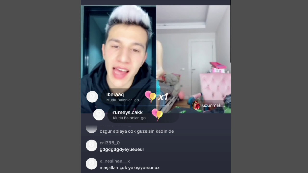 Yusuf Senli ile Uzun Makarna Tiktok canlı yayını Part1 30.12.2020 #tiktok