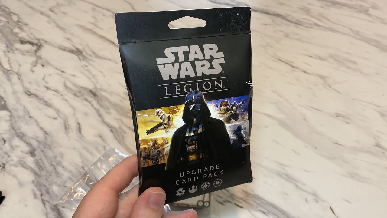 Star Wars Legion Upgrade Card Pack Unboxing/Review