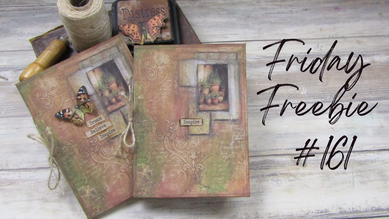Friday Freebie #161Autumnal Butterfly digital kit