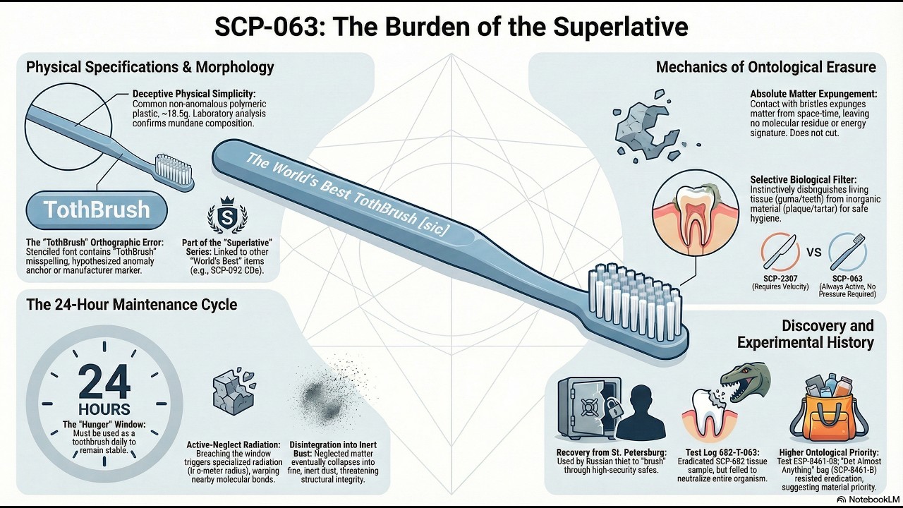 SCP-063 | The World's Best Toothbrush | Object Class: Safe