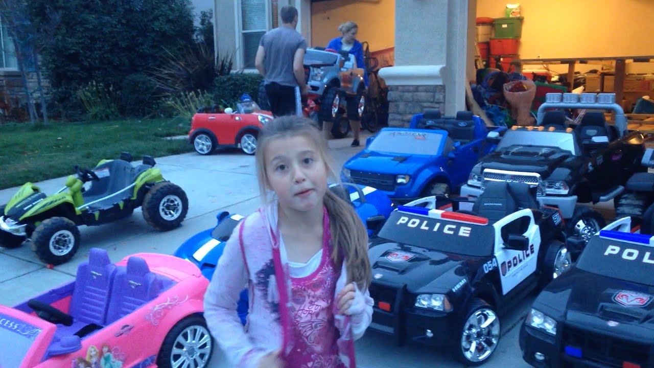 TONS OF CARS! POWER WHEELS COLLECTION!