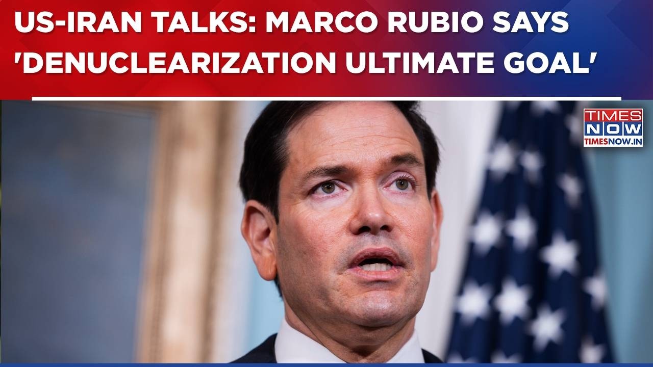 US-Iran Talks: Marco Rubio Says 'No Nuclear Weapon For Tehran, Denuclearization Ultimate Goal'-WATCH