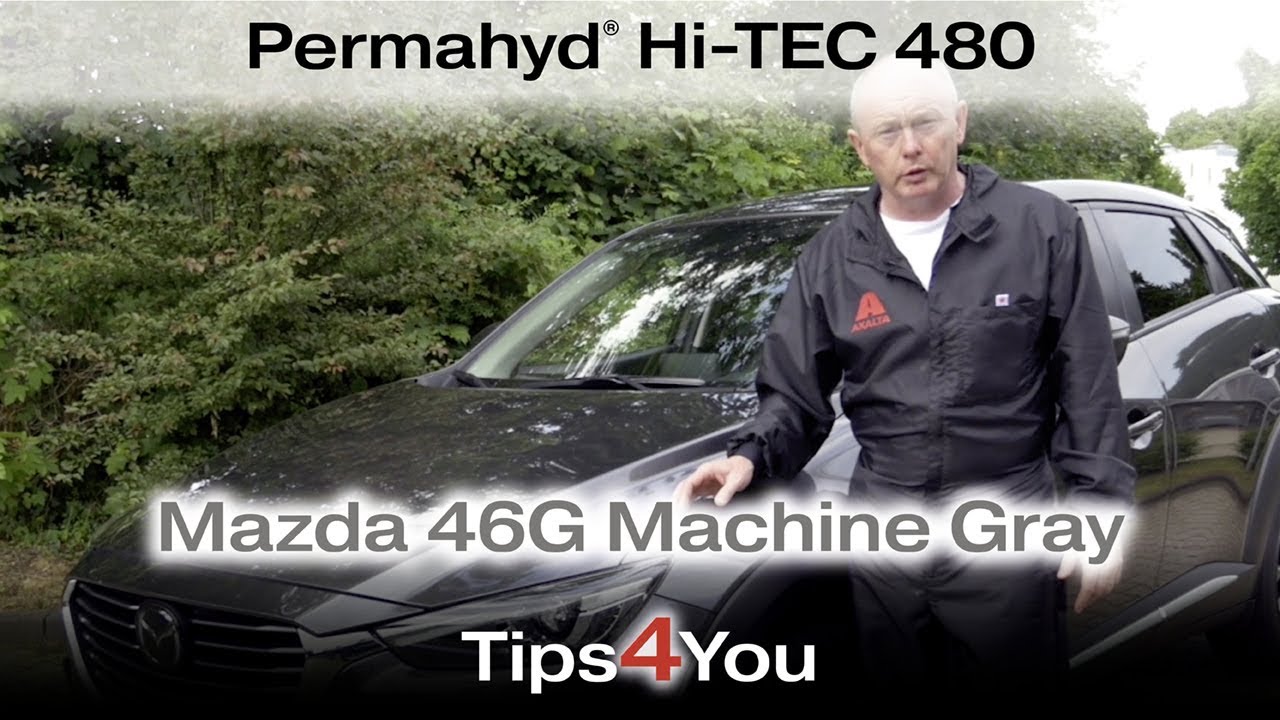 Permahyd Hi-TEC 480- Mazda 46G Machine Gray