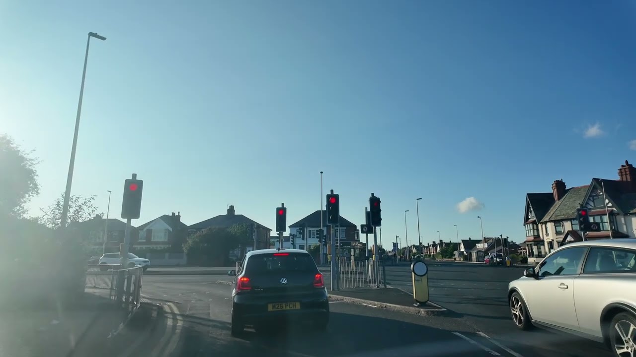 Granddaddy duties #blackpool #drivearound ￼